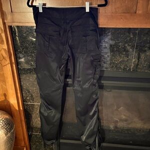 Black cargo pants